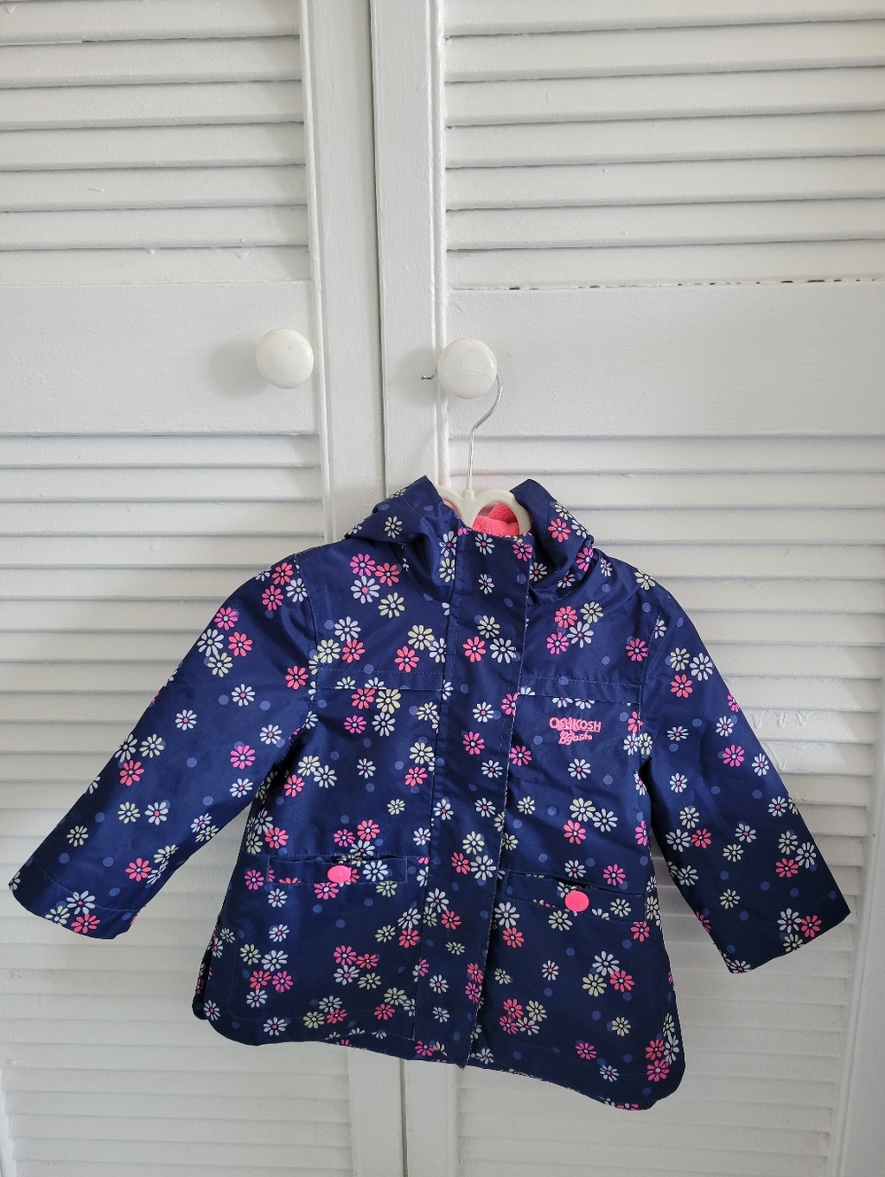 Floral Hooded Jacket for Kids